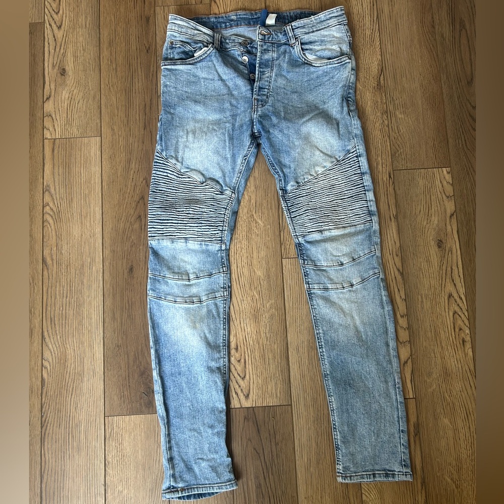 Stylish Blue Denim Jeans for Men
